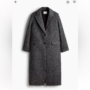 H&M Charcoal Trench Coat
